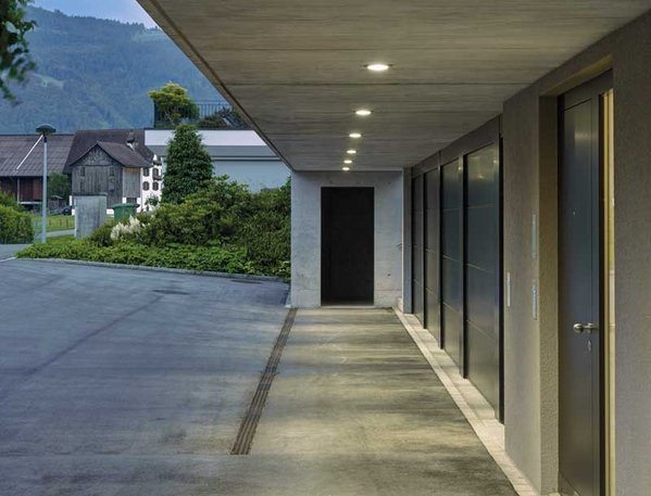 Recessed luminaire UNO – outdoor application