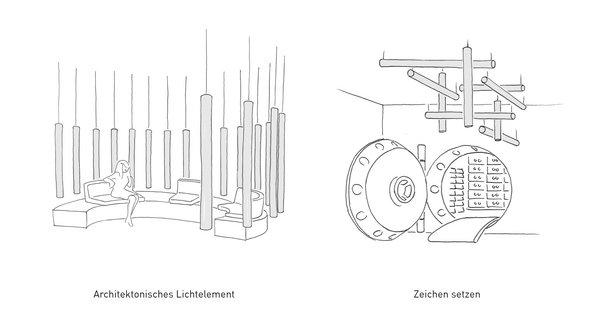 Individualisierung der Designleuchte LEAN